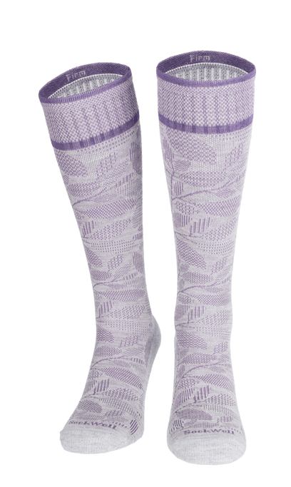 Fauna Damen Kompressionsstrümpfe 20-30 mmHg Light Grey