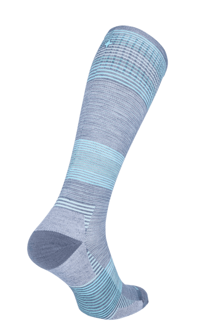 Cedence Damen Sportsocken 15-20 mmHg Denim