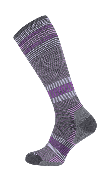 Cedence Damen Sportsocken 15-20 mmHg Charcoal