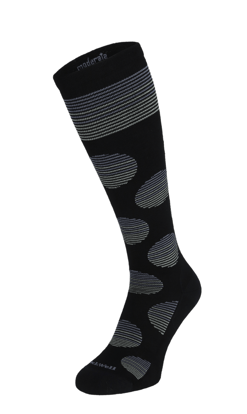 Featherweight Dot Damen Kompressionsstrümpfe 15-20 mmHg Black