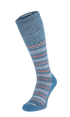 Mini Fairisle Damen Kompressionsstrümpfe 15-20 mmHg Blueridge