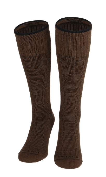 Shadow Box Herren Kompressionsstrümpfe 15-20 mmHg Bark