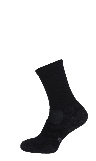 Walk About Crew Herren Wandersocken 15-20 mmHg Black