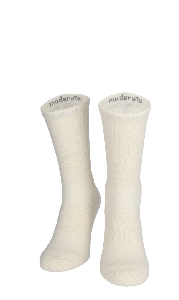 Walk About Crew Damen Wandersocken 15-20 mmHg Natural