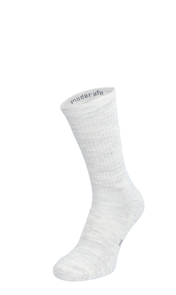 Walk About Crew Damen Wandersocken 15-20 mmHg Ash