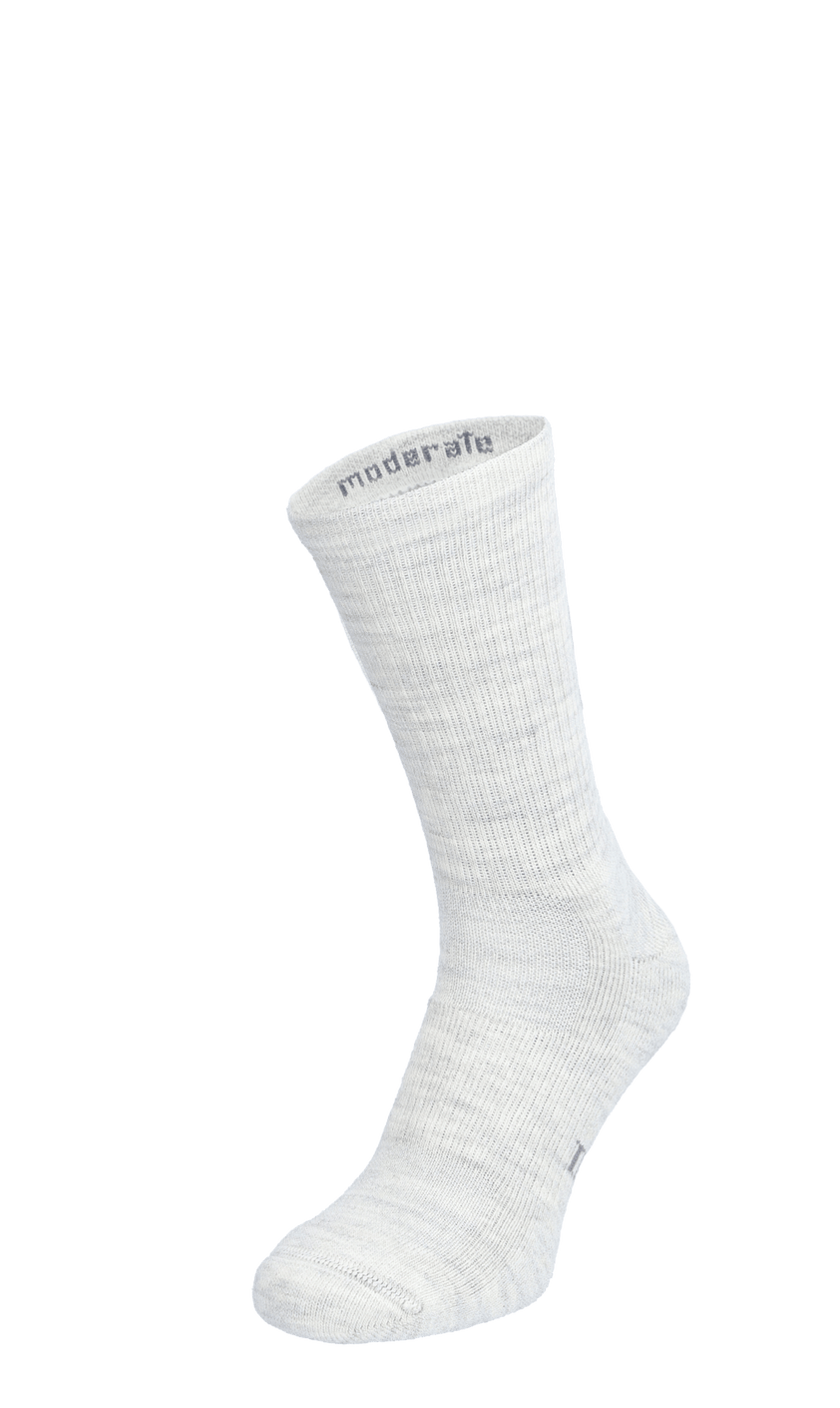 Walk About Crew Damen Wandersocken 15-20 mmHg Ash