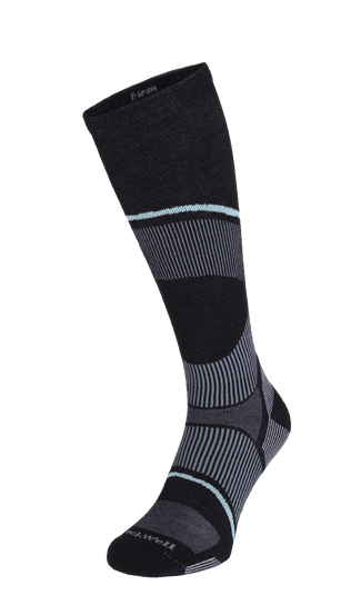 Stabilizer Damen Sportsocken 20-30 mmHg Black