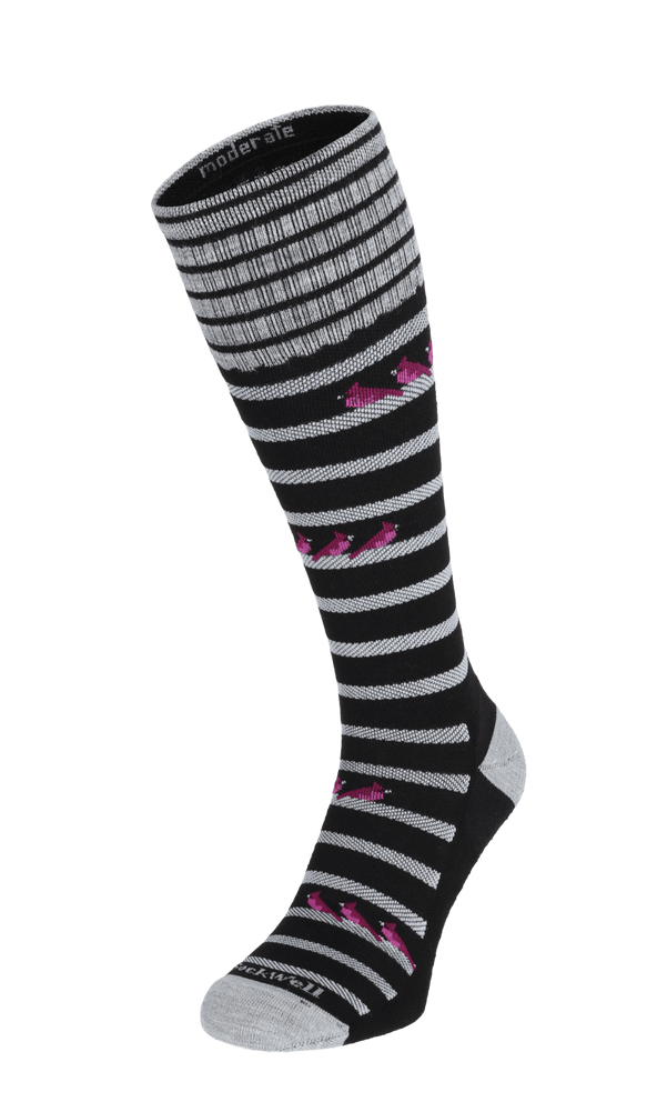 Cardinals Damen Kompressionsstrümpfe 15-20 mmHg Black