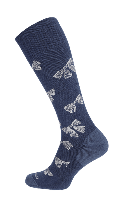 Bows Damen Kompressionsstrümpfe 15-20 mmHg Denim