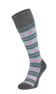 Southwest Stripe Damen Kompressionsstrümpfe 20-30 mmHg Charcoal