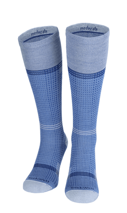 Dash Damen Kompressionsstrümpfe 15-20 mmHg Cornflower
