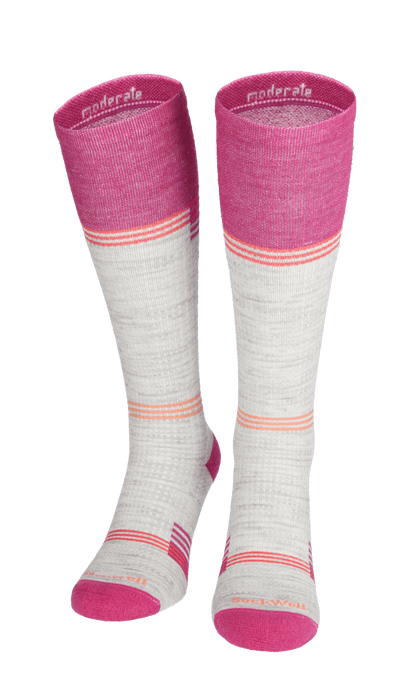 Dash Damen Kompressionsstrümpfe 15-20 mmHg Ash