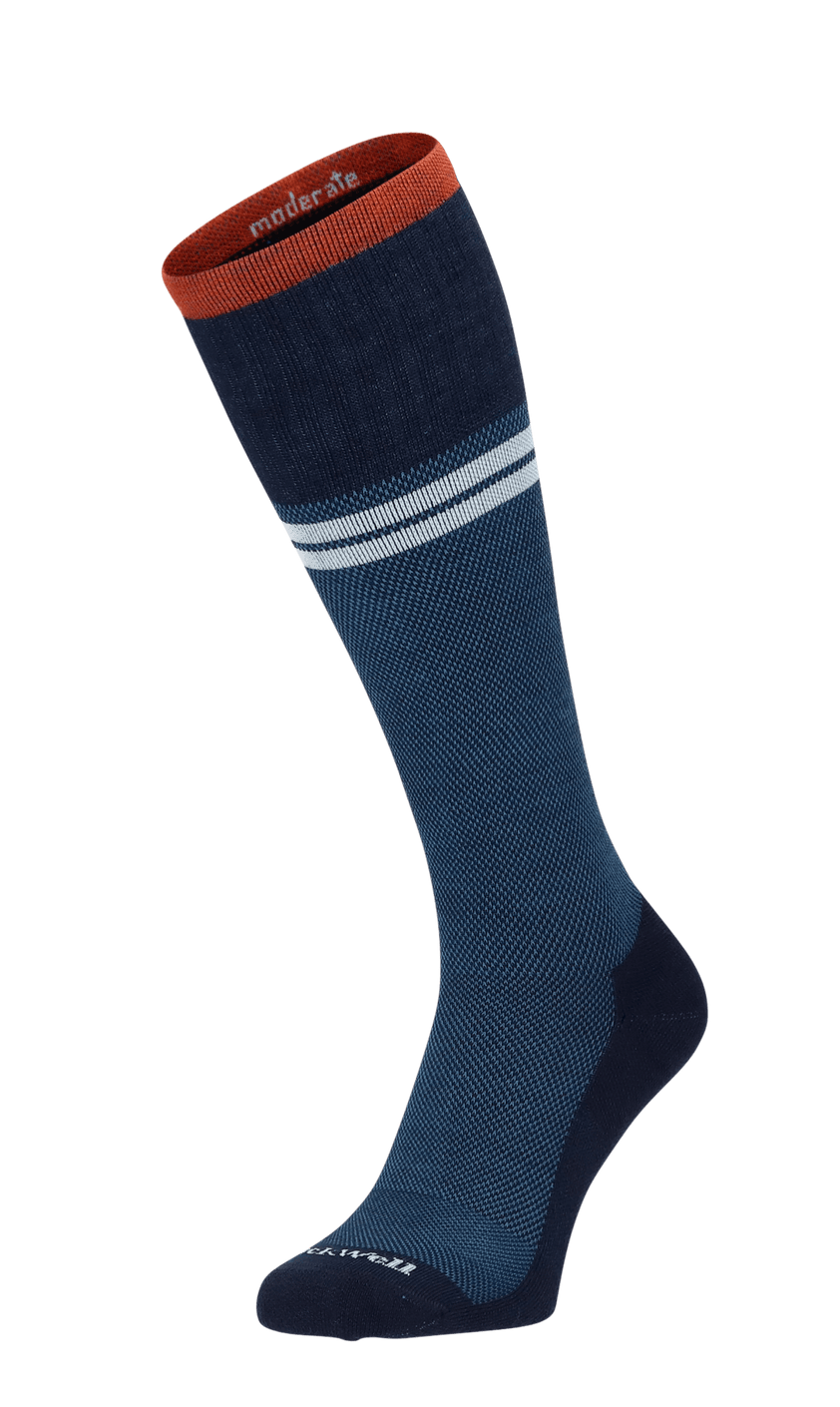 Sportster Herren Kompressionsstrümpfe 15-20 mmHg Navy