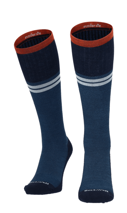 Sportster Herren Kompressionsstrümpfe 15-20 mmHg Navy