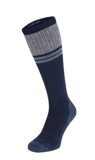 Sportster Herren Kompressionsstrümpfe 15-20 mmHg Denim