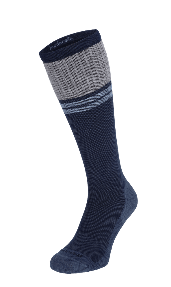 Sportster Herren Kompressionsstrümpfe 15-20 mmHg Denim
