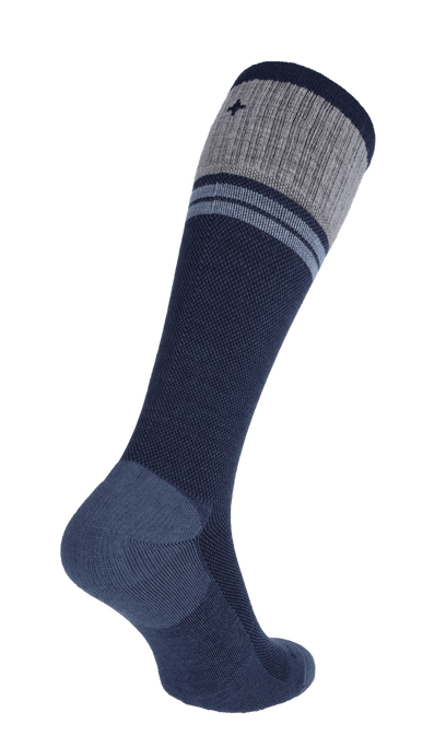 Sportster Herren Kompressionsstrümpfe 15-20 mmHg Denim