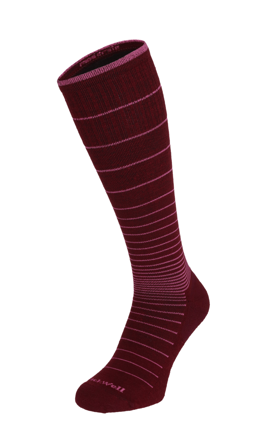 Circulator Damen Kompressionsstrümpfe 15-20 mmHg Cranberry