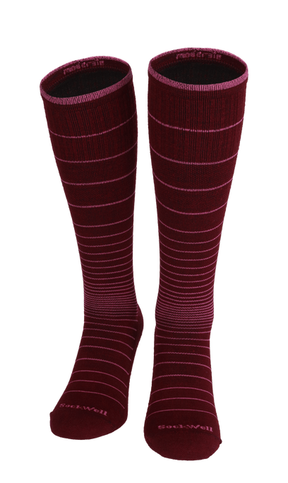 Circulator Damen Kompressionsstrümpfe 15-20 mmHg Cranberry