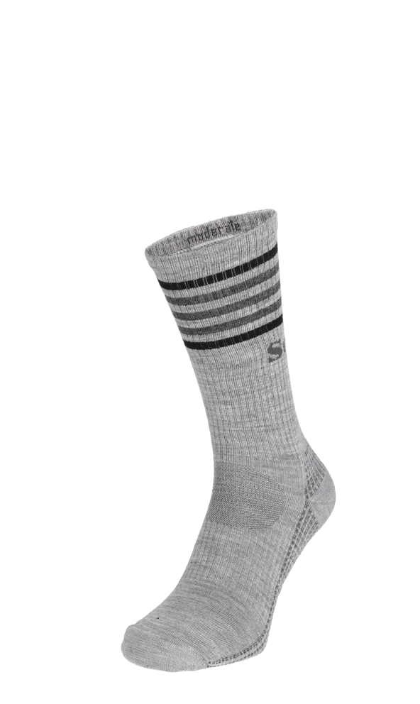 Run Club Crew Herren Sportsocken 15-20 mmHg Light Grey