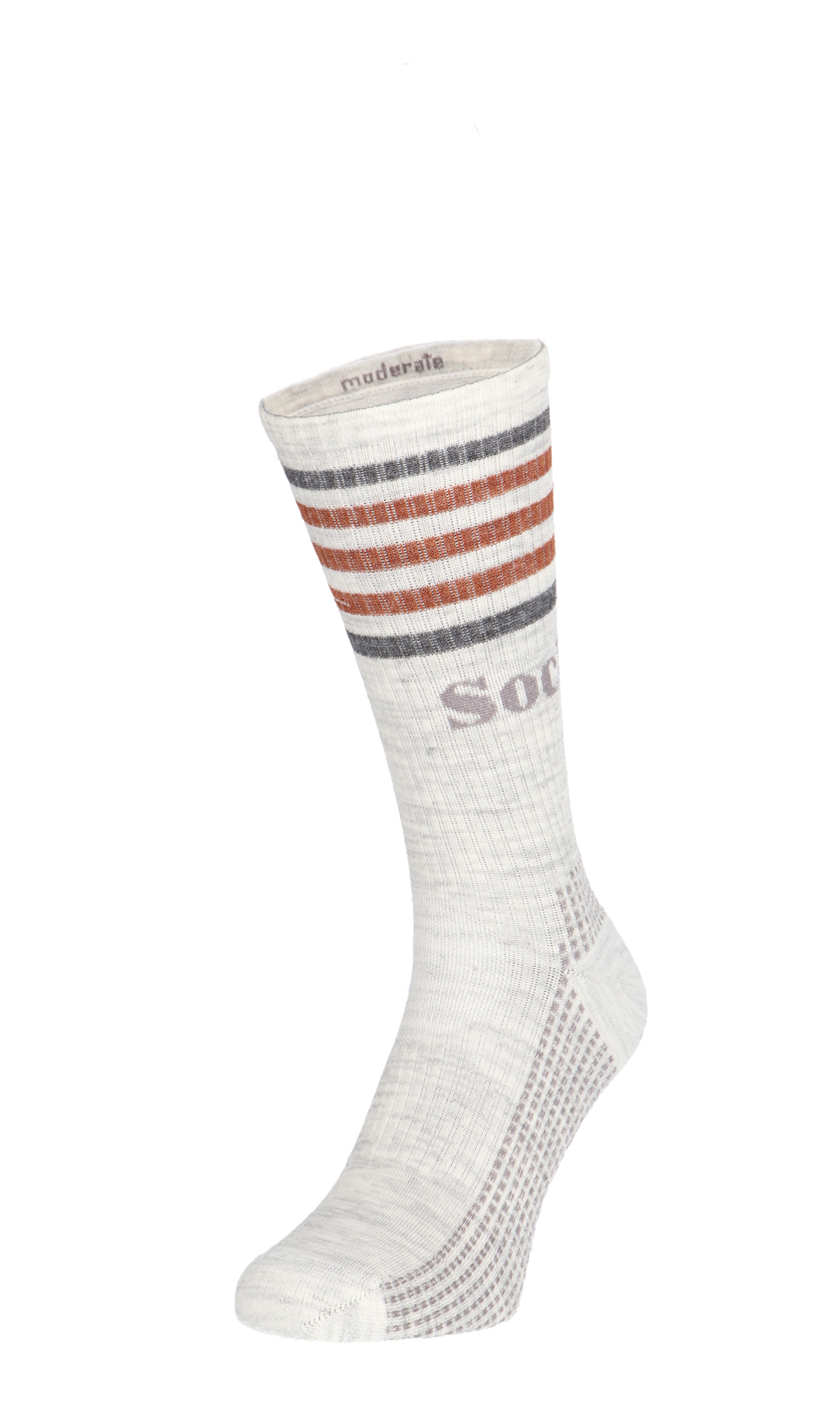 Run Club Crew Herren Sportsocken 15-20 mmHg Ash