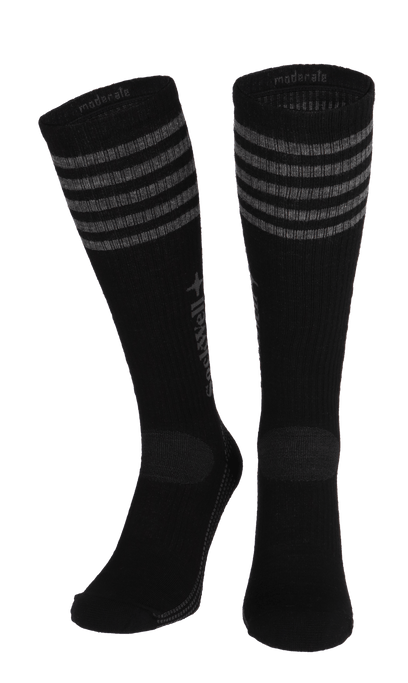 Run Club Herren Sportsocken 15-20 mmHg Black