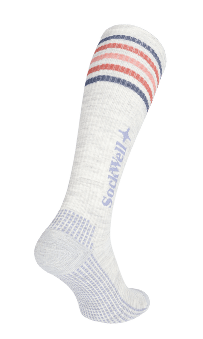 Run Club Damen Sportsocken 15-20 mmHg Ash