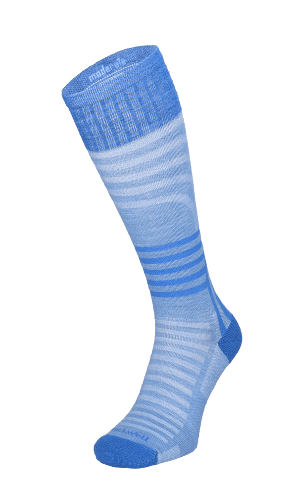 Track & Field Damen Kompressionsstrümpfe 15-20 mmHg Cornflower