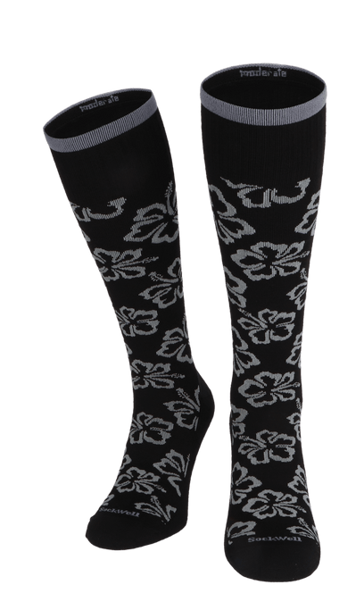 Featherweight Florista Damen Kompressionsstrümpfe 15-20 mmHg Black