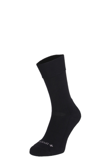 Easy Does It Damen Komfort Socken Black