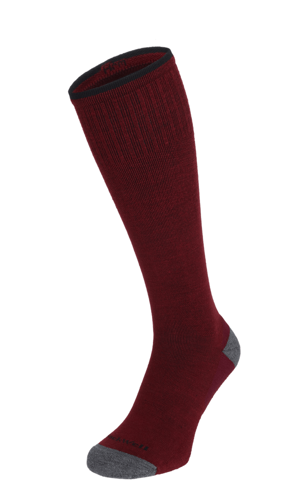 Elevation Herren Kompressionsstrümpfe 20-30 mmHg Cranberry