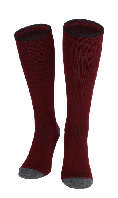 Elevation Herren Kompressionsstrümpfe 20-30 mmHg Cranberry