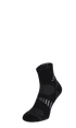 Ascend II Quarter Herren Wandersocken 15-20 mmHg Black