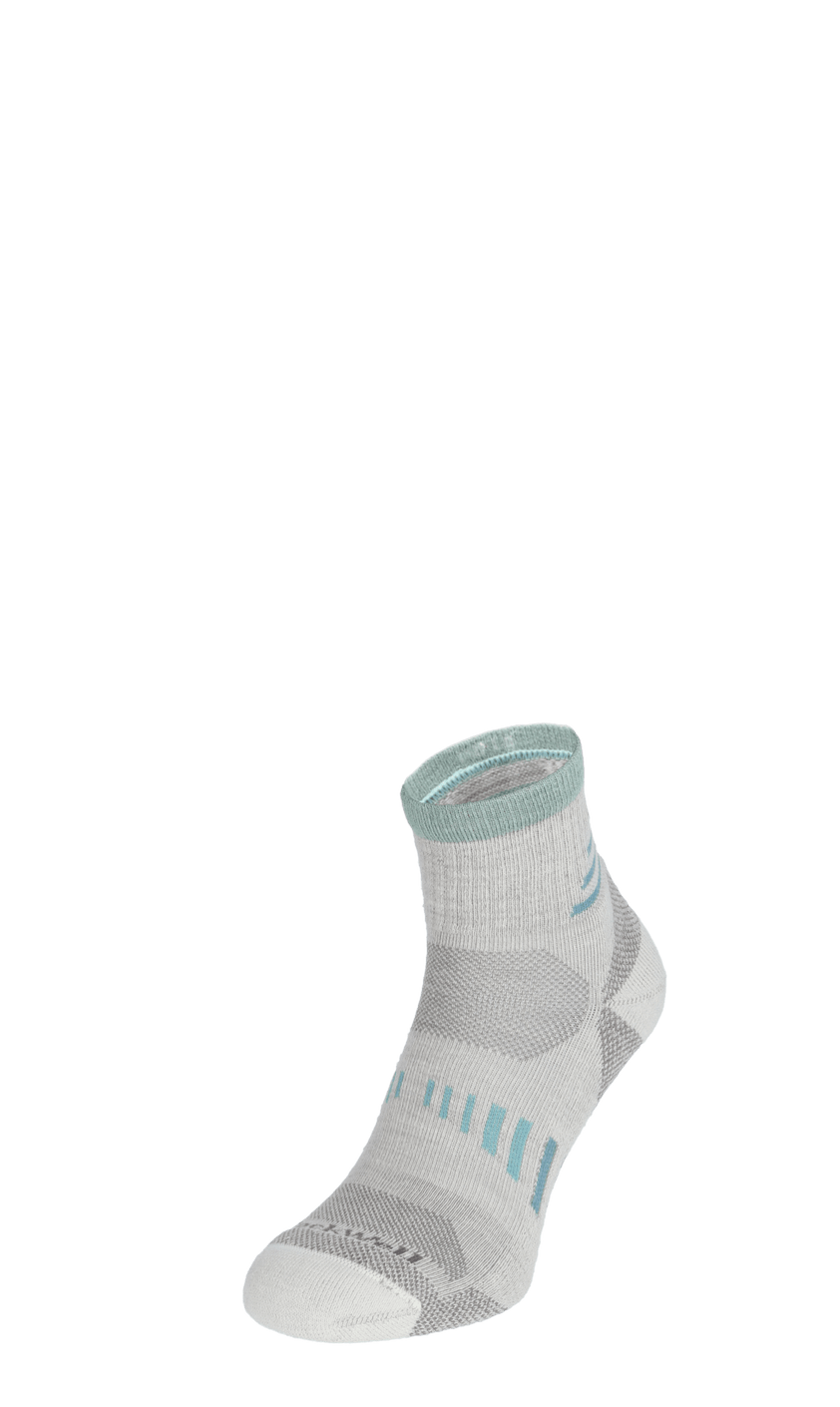 Ascend II Quarter Damen Wandersocken 15-20 mmHg Natural