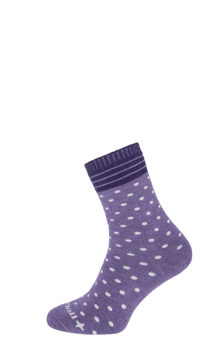 Plush Damen Komfort Socken Plum