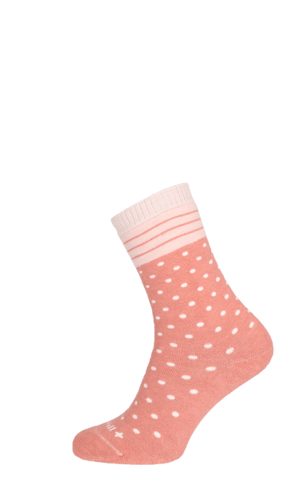 Plush Damen Komfort Socken Pink Clay