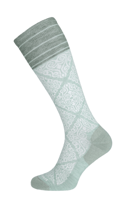 The Raj Damen Kompressionsstrümpfe 20-30 mmHg Celadon