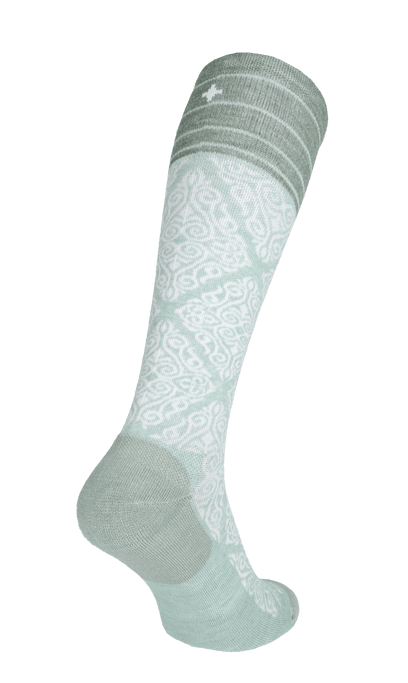 The Raj Damen Kompressionsstrümpfe 20-30 mmHg Celadon