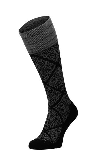 The Raj Damen Kompressionsstrümpfe 20-30 mmHg Black