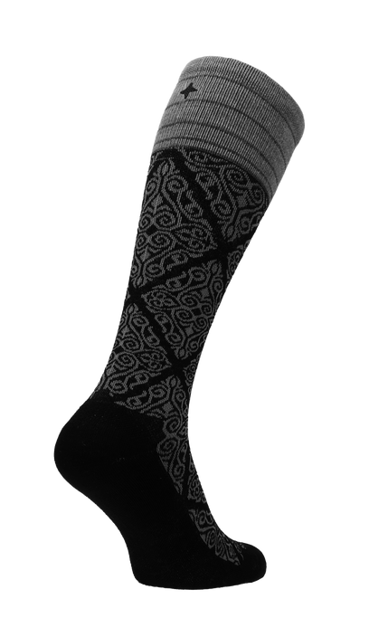 The Raj Damen Kompressionsstrümpfe 20-30 mmHg Black