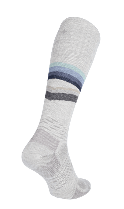 Rainbow Racer UL Herren Skisocken 15-20 mmHg Ash