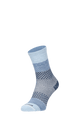 Plantar Ease Crew Damen Socken 20-30 mmHg Bluestone