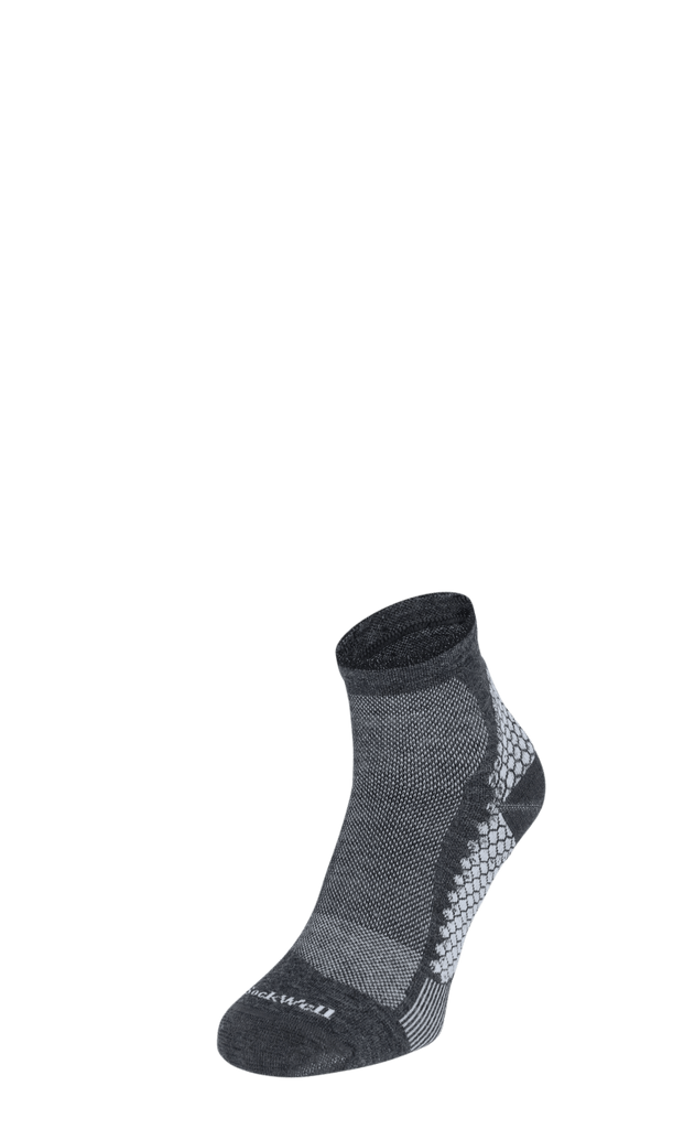 Plantar Sport Quarter Herren Socken Charcoal