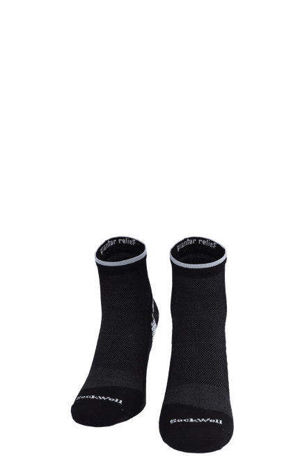 Plantar Sport Quarter Herren Socken Black