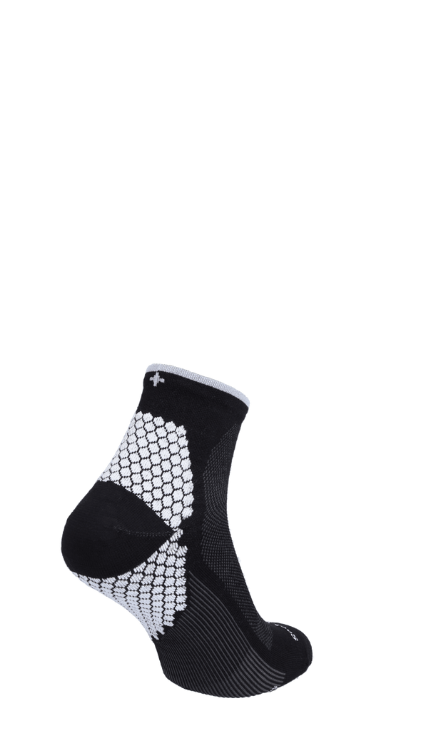 Plantar Sport Quarter Herren Socken Black