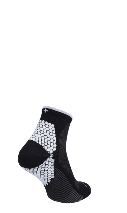 Plantar Sport Quarter Herren Socken Black