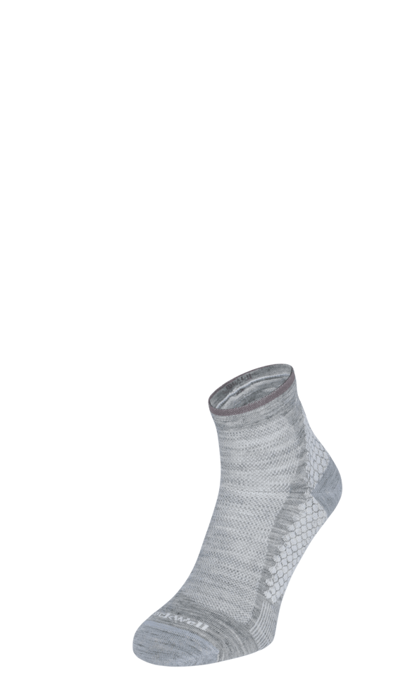 Plantar Sport Quarter Damen Fersensporn Socken Grey