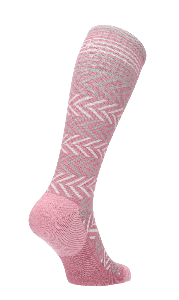 Chevron Damen Kompressionsstrümpfe 15-20 mmHg Lotus