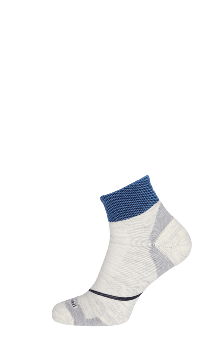 Pulse Quarter Herren Sportsocken 20-30 mmHg Ash