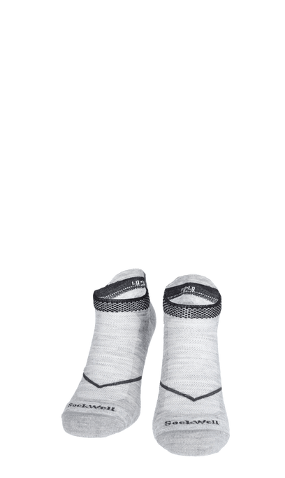 Pulse Micro Herren Sportsocken 20-30 mmHg Light Grey